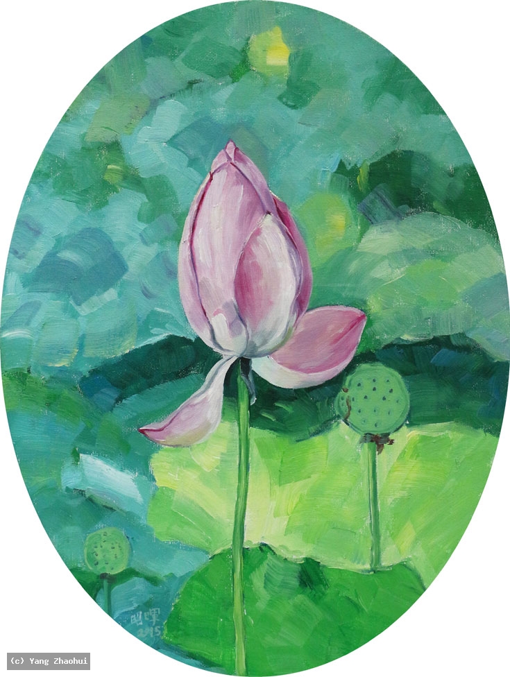 Artist Yang Zhaohui, Artist Zhaohui Yang, Artist Zhao hui Yang, Yang Zhaohui artwork, China contemporary art, original artwork, original painting, Chinese robe, still life, oil painting, acrylic paint
