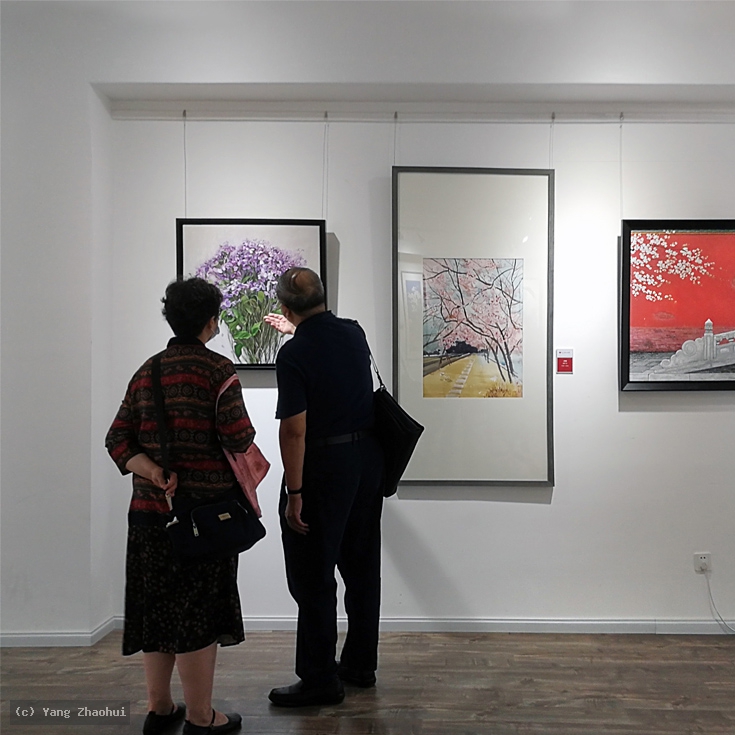 Artist Yang Zhaohui, Artist Zhaohui Yang, Artist Zhao hui Yang, Yang Zhaohui artwork, China contemporary art, original artwork, original painting, Chinese robe, still life, oil painting, acrylic paint