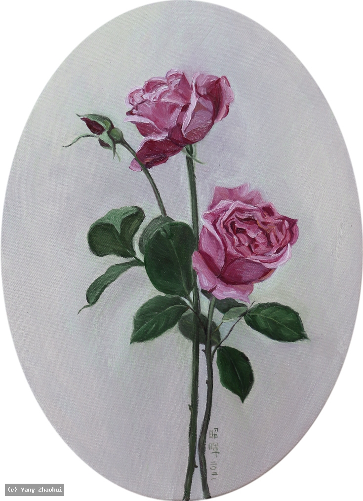 Artist Yang Zhaohui, Artist Zhaohui Yang, Artist Zhao hui Yang, Yang Zhaohui artwork, China contemporary art, original artwork, original painting, Chinese robe, still life, oil painting, acrylic paint